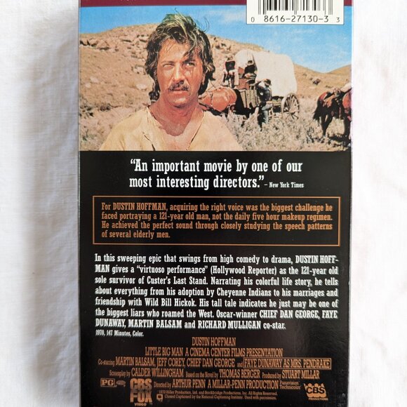 3/$15 Little Big Man (1970) VHS movie Dustin Hoffman NEW and SEALED - Picture 4 of 5